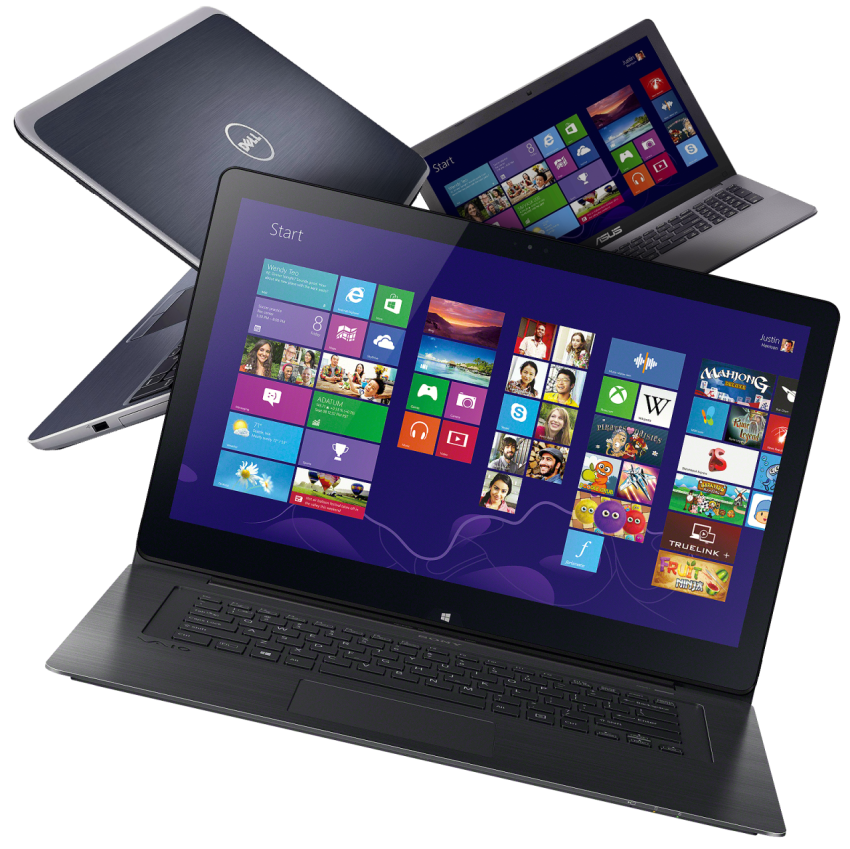 Laptops desktop computer free PNG image download