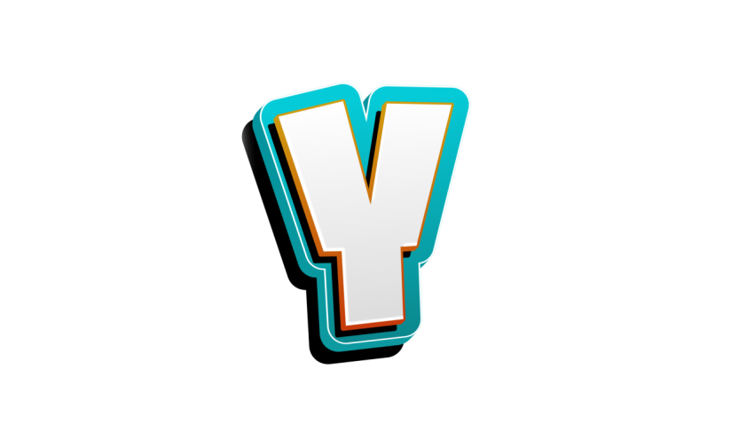 letter Y logo design PNG