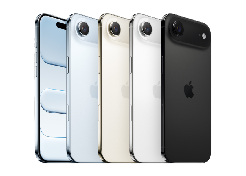 Apple iPhone 17 Air Color Lineup PNG Image