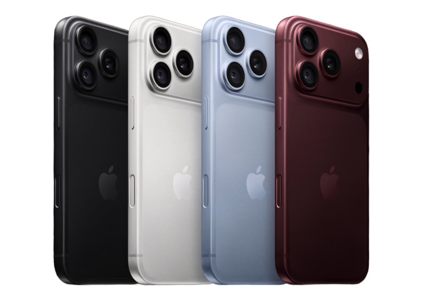 Four Color Apple IPhone 18 pro Smartphones Lineup PNG