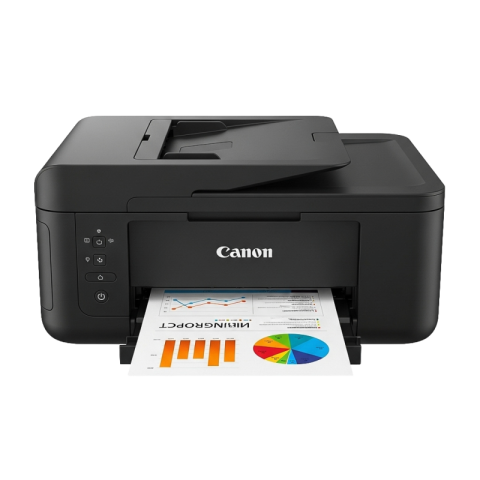 Canon Inkjet Printer Printing Color Graphics