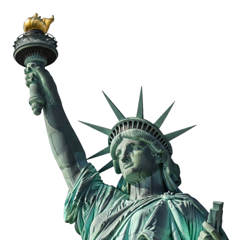 Statue of Liberty PNG Download – Transparent Background