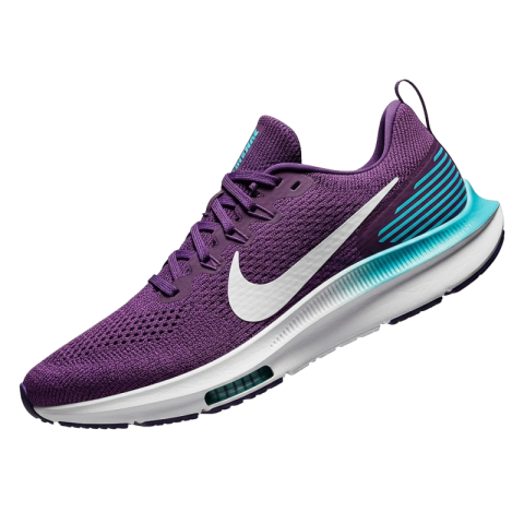 Purple Nike Performance Running Shoe High-Quality PNG