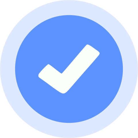 Blue badge icon,  Blue trick logo