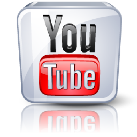 YouTube 3d logo design