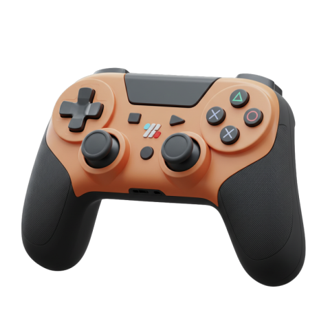 Controller for PlayStation 4 illustrator PNG Image