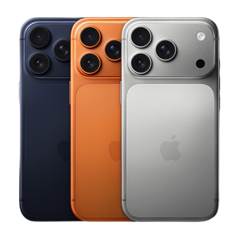 iPhone 17 Pro Max Back View PNG – Transparent Background (High Quality)