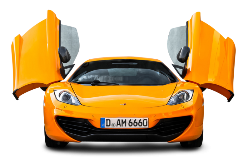Lamborghini McLaren car PNG image