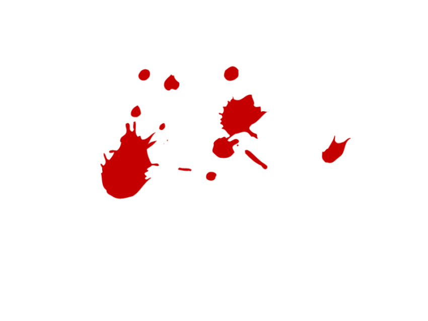 blood splatter PNG image