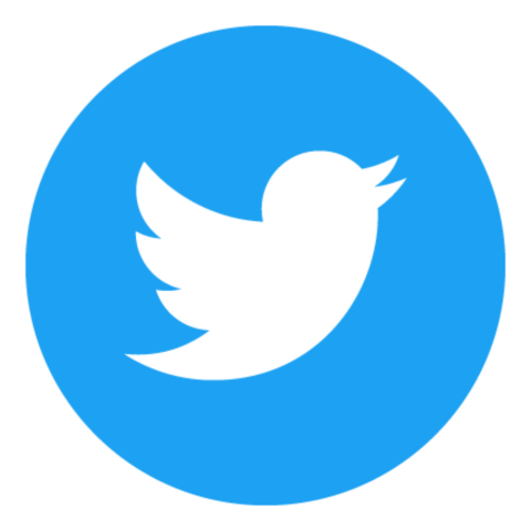 Twitter logo, Social media logo , png image