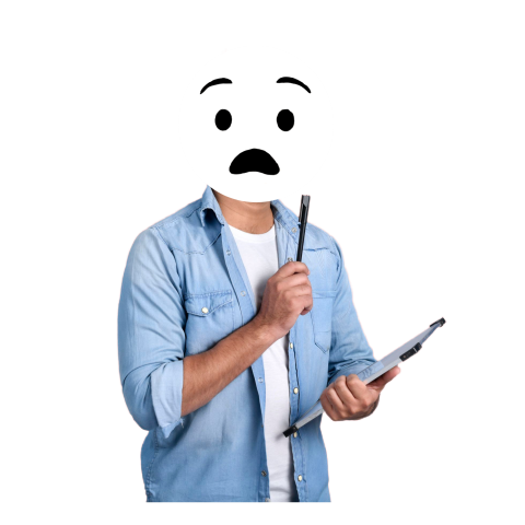 A Man Shocked Free PNG Images