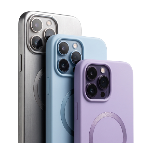 Colorful Smartphone Cases with MagSafe PNG